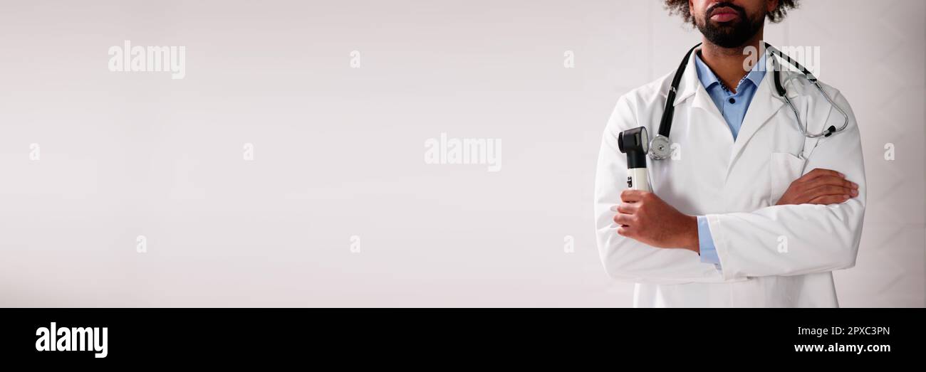 Skin Acne Dermatologist Doctor Before Allergy And Pigment Test Stock