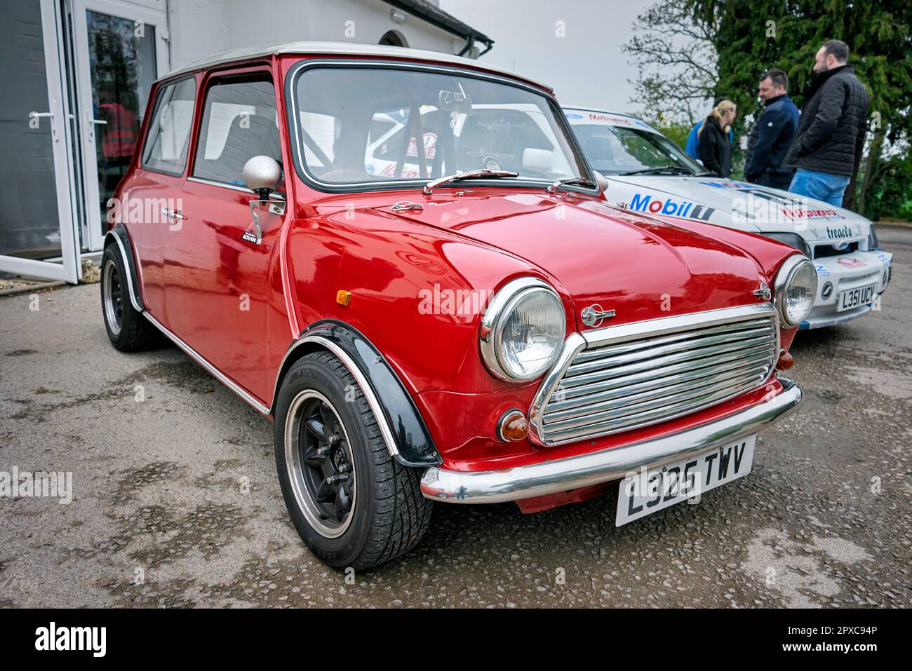 Rover Mini Sprite 1994 red Stock Photo - Alamy