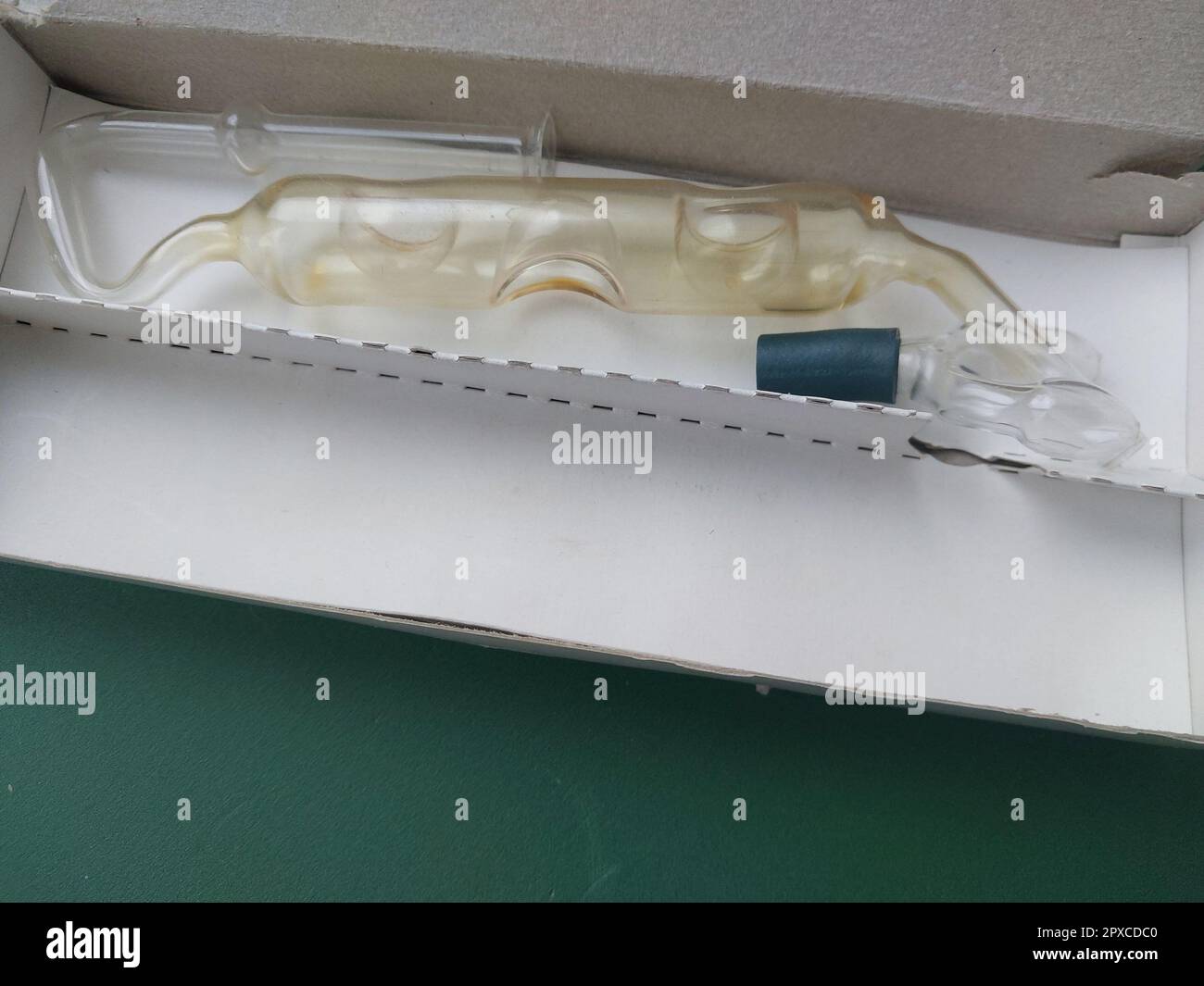 Essential oil inhaler for the treatment of the diseases Stock Photo - Alamy