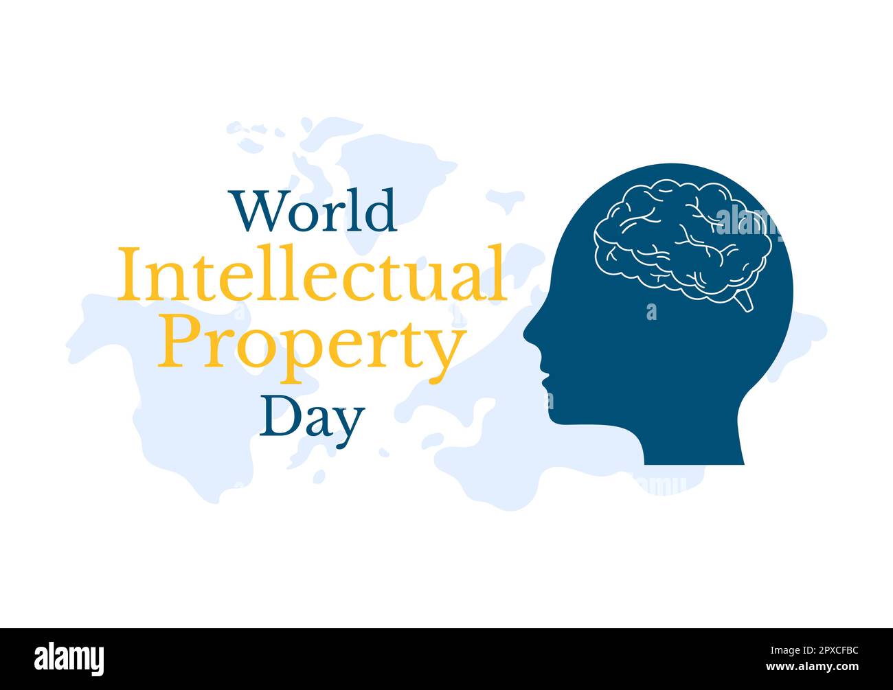 World Intellectual Property Day Illustration with Creativity and Light ...