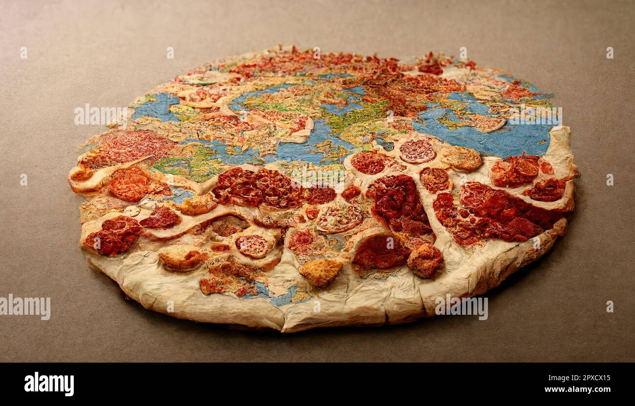 Pizza world map hi-res stock photography and images - Page 2 - Alamy