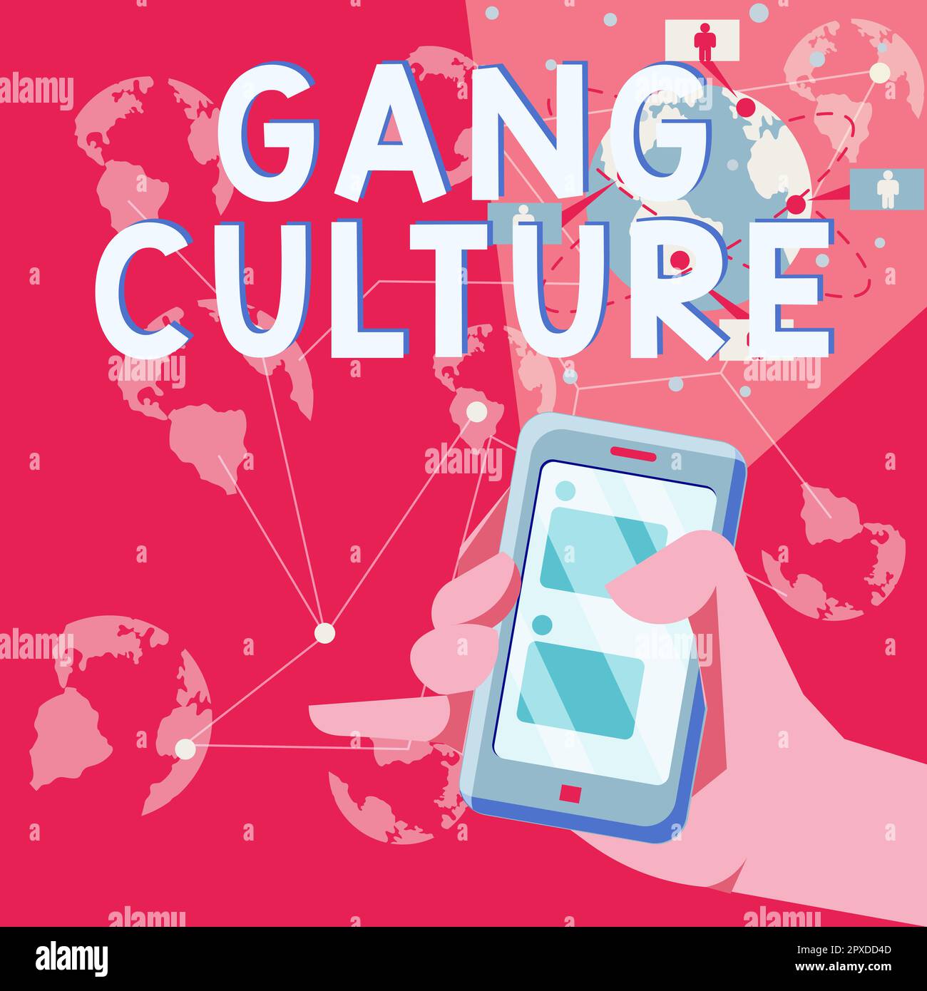 Conceptual display Gang Culture, Concept particular