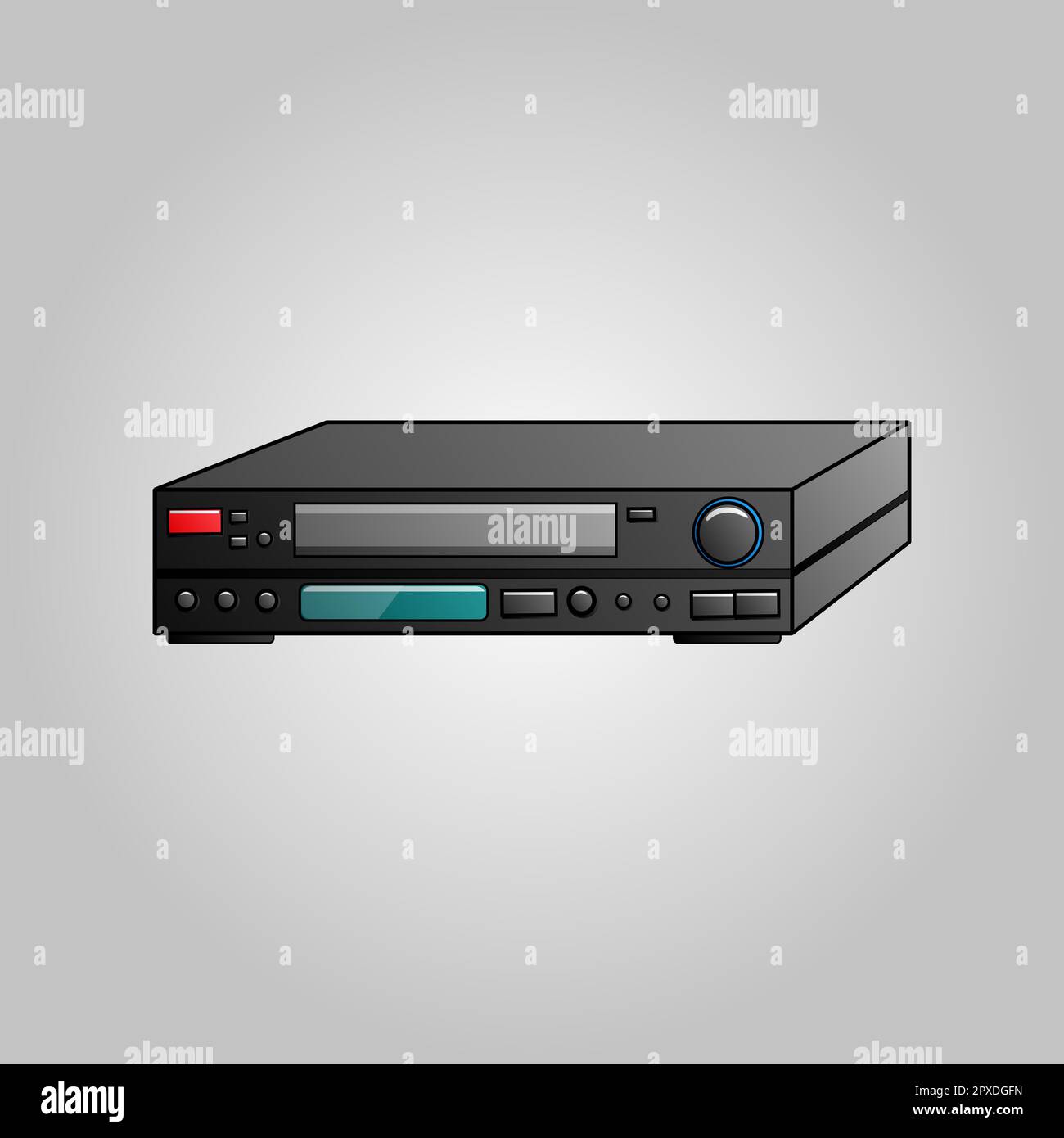 old-beautiful-retro-hipster-video-cassette-recorder-for-watching-movies