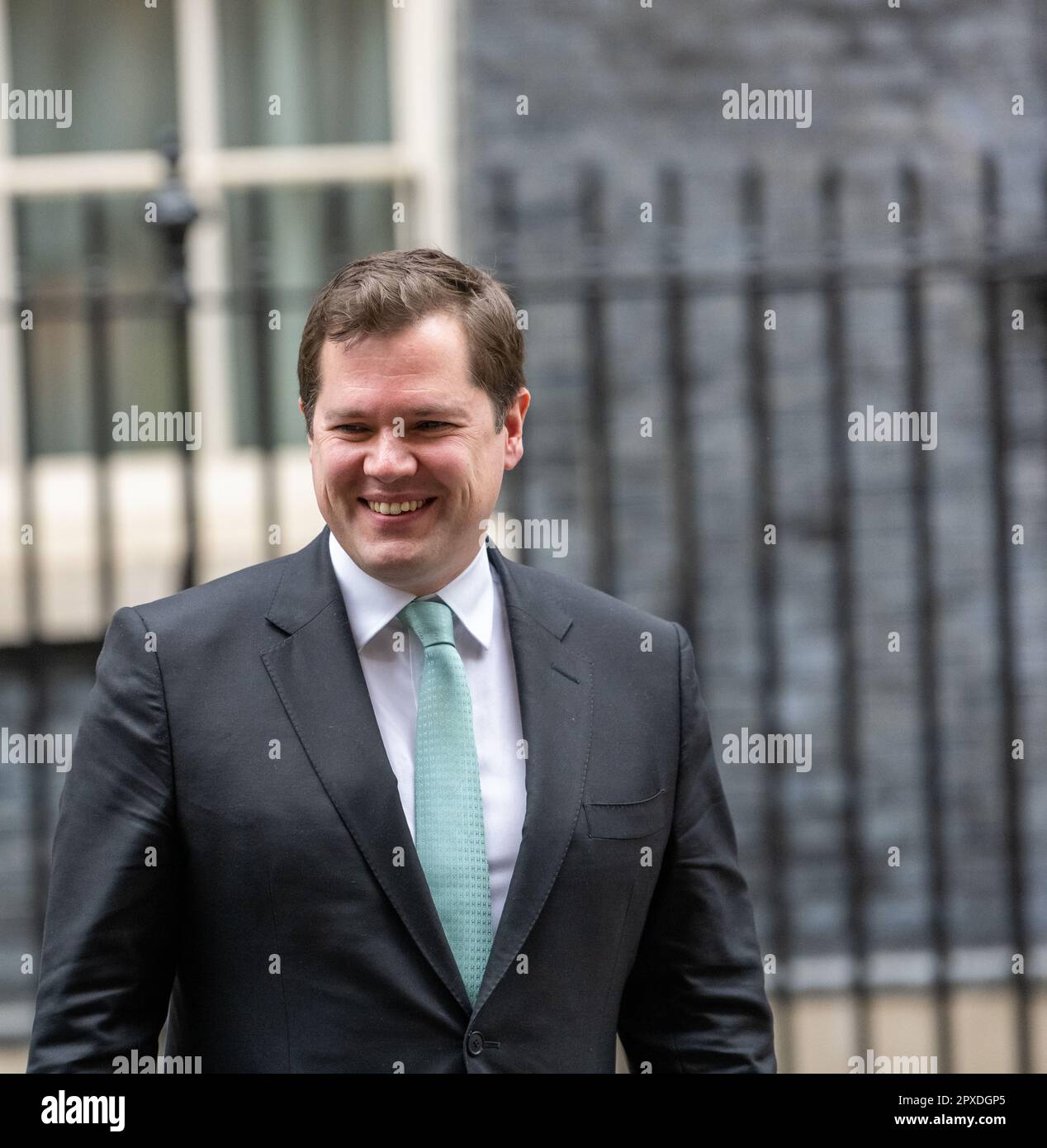 London, UK. 02nd May, 2023. Robert Jenrick, Immigration Minister at a cabinet meeting at 10 Downing Street London. Credit: Ian Davidson/Alamy Live News Stock Photo