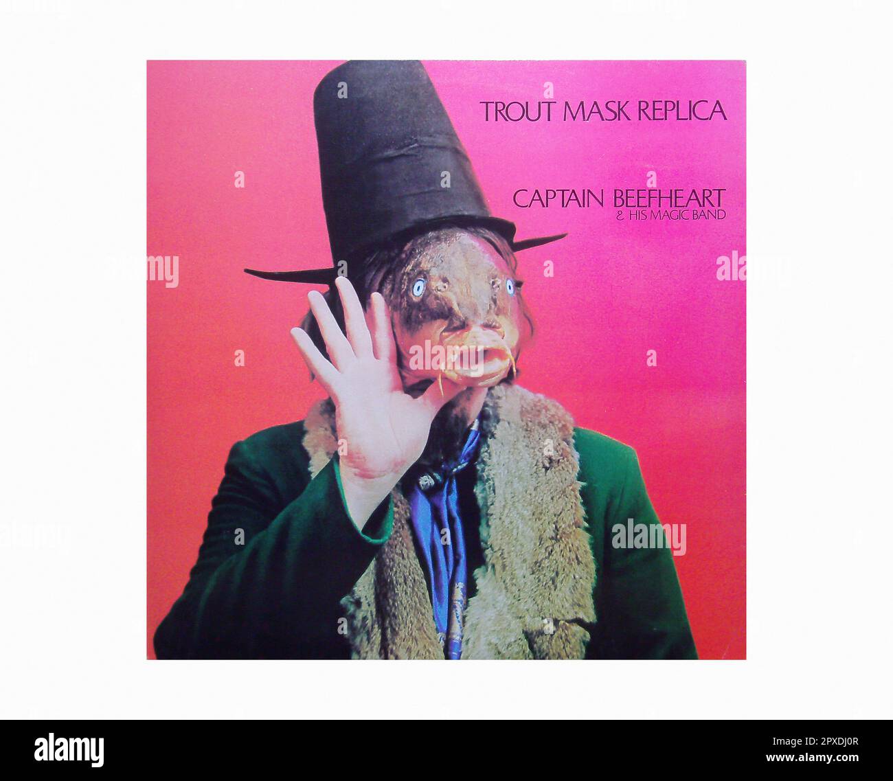 Captain Beefheart & His Magic Band - Trout Mask Replica [1969] - Vintage  Vinyl Record Sleeve Stock Photo - Alamy