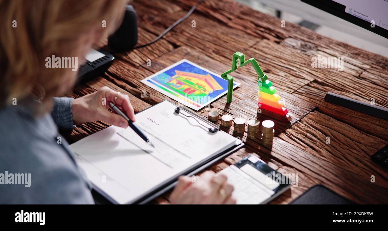 Thermal House Imaging And Heat Thermography. Insulation Image Stock Photo Alamy