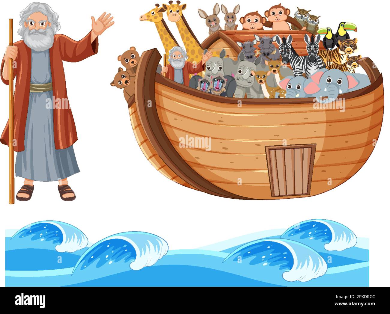 Group of Noah's Ark illustration Stock Vector Image & Art - Alamy
