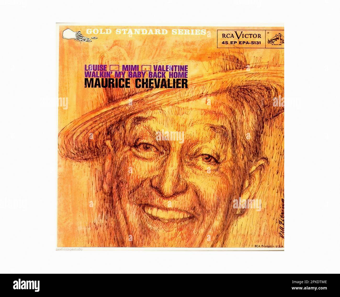 Maurice chevalier 1950s Cut Out Stock Images & Pictures - Alamy