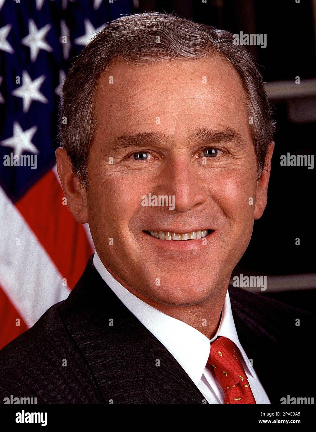 GEORGE W. BUSH  American politician as Governor of Texas in 1995 Stock Photo