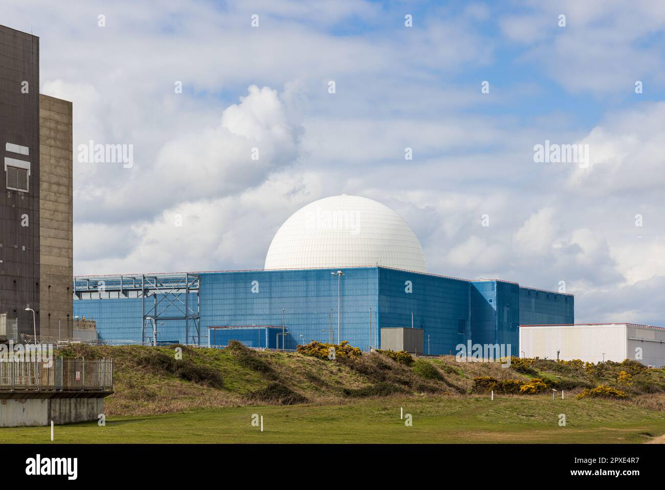 Sizewell B nuclear power station on the site of the upcoming Sizewell C ...