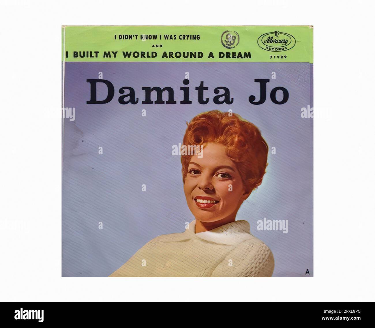 Janet Jackson Damita Jo Album Cover Damita Jo 1962 02 A Vintage 45 Rpm Music Vinyl Record 2PXE8PG 