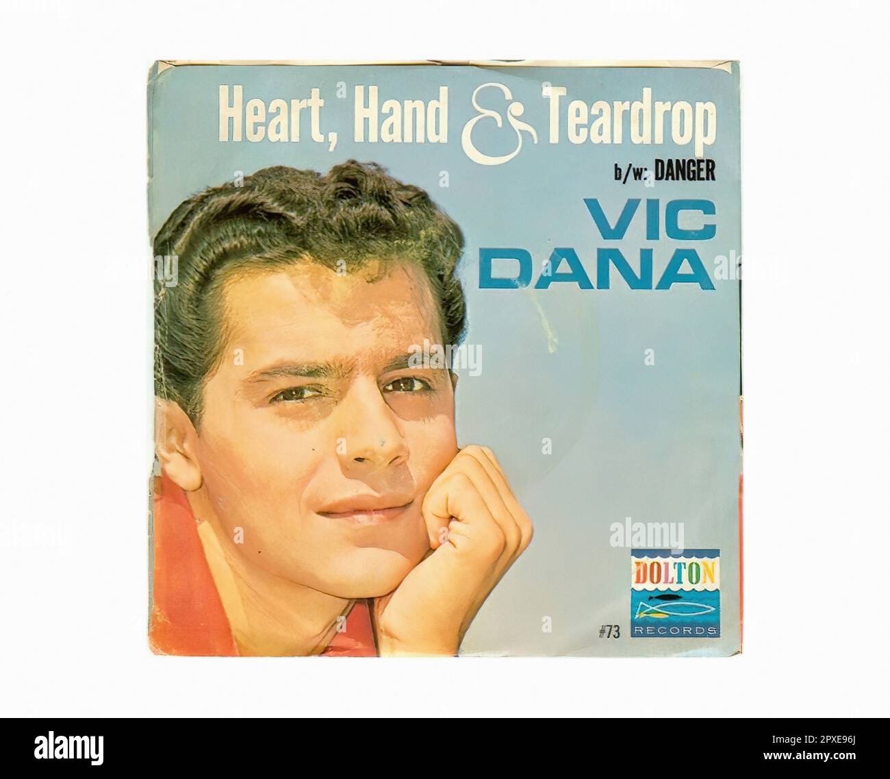 Dana Vic - 1963 04 A - Vintage 45 R.P.M Music Vinyl Record Stock Photo