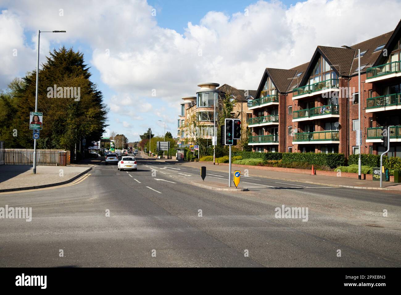 balmoral court apartments at the bottom of the upper lisburn road