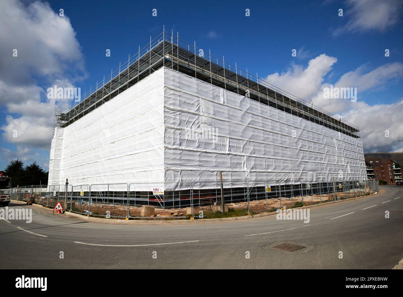 new apartments under construction at the kings hall health and