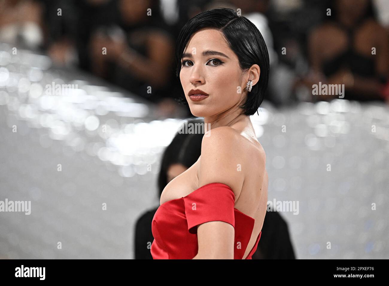 New York, United States. 02nd May, 2023. Kelsey Asbille Chow attends