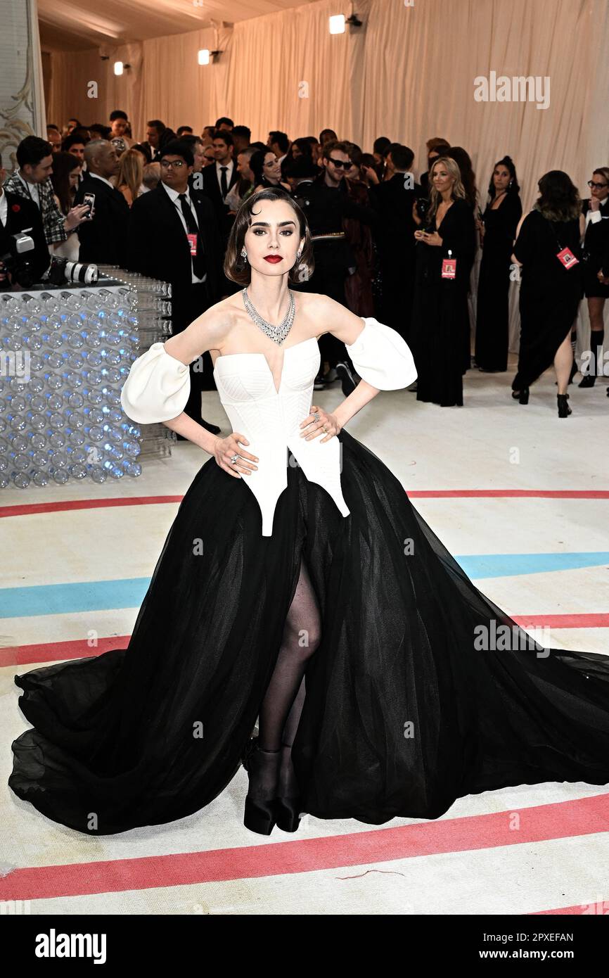 New York, United States. 02nd May, 2023. Lily Collins attends The 2023