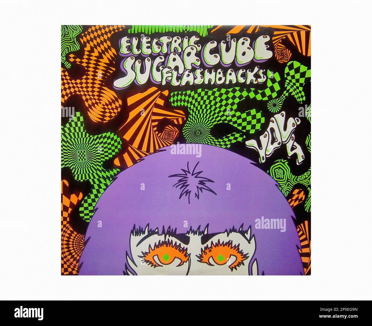 Electric Sugarcube Flashbacks Vol. 4 Vintage Vinyl Record Sleeve