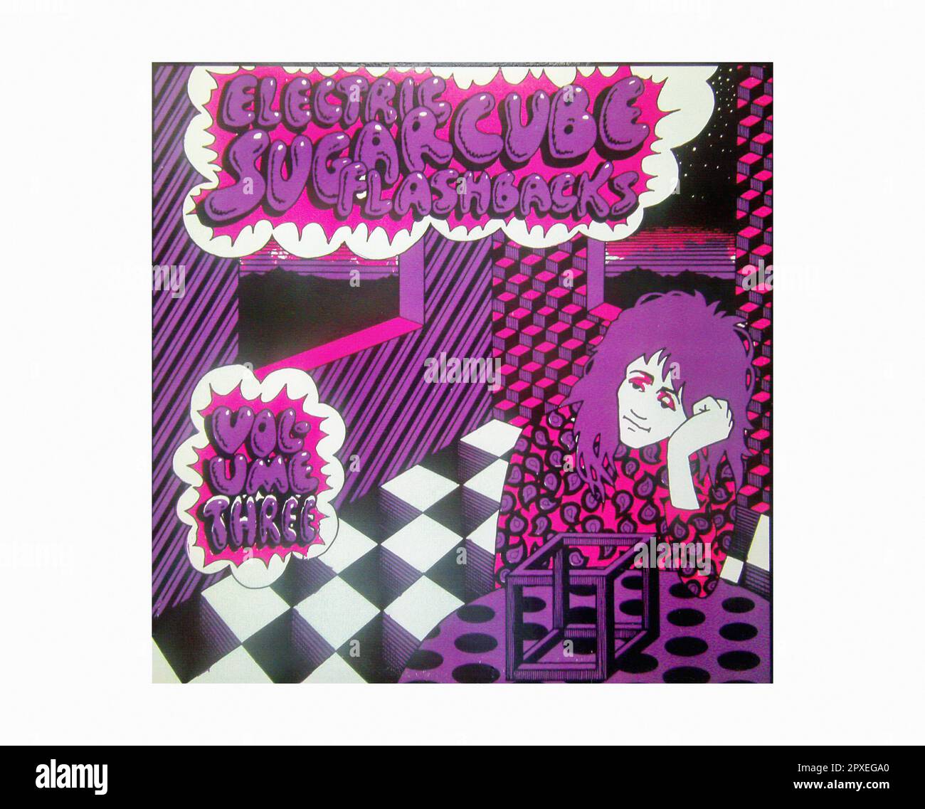 Electric Sugarcube Flashbacks Volume 3 Vintage Vinyl Record Sleeve