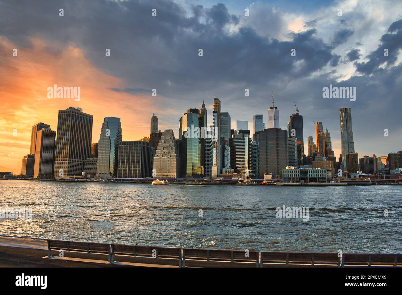 A closer look at City Skylines At Sunset