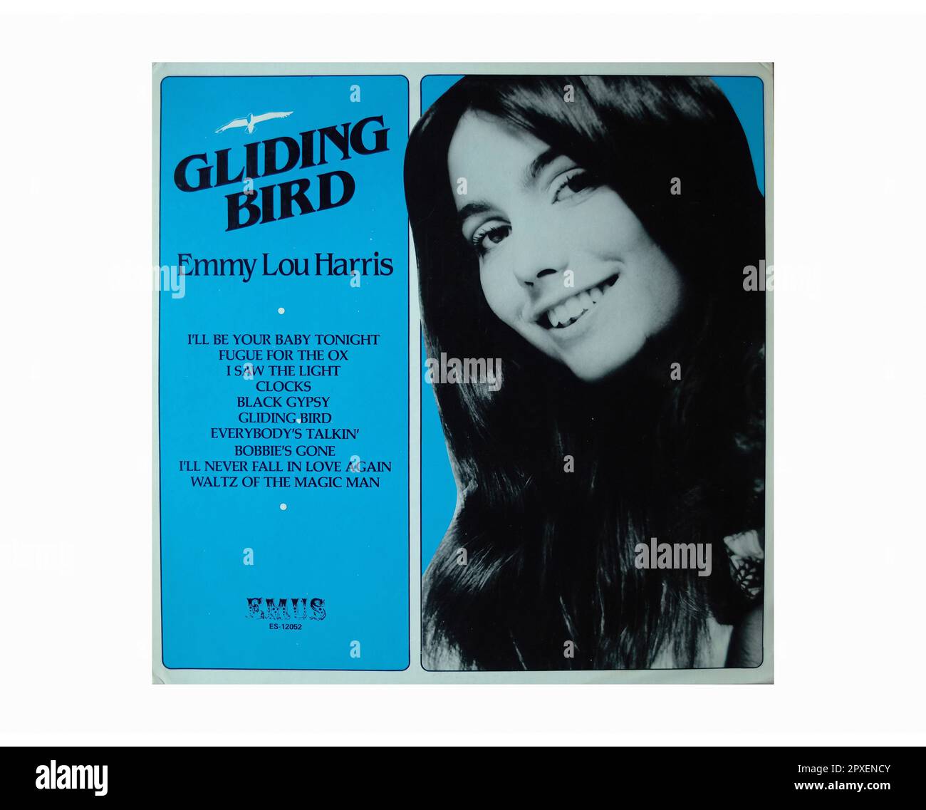 Emmy lou Harris-Gliding Bird LP デビューアルバム Emmylou Harris