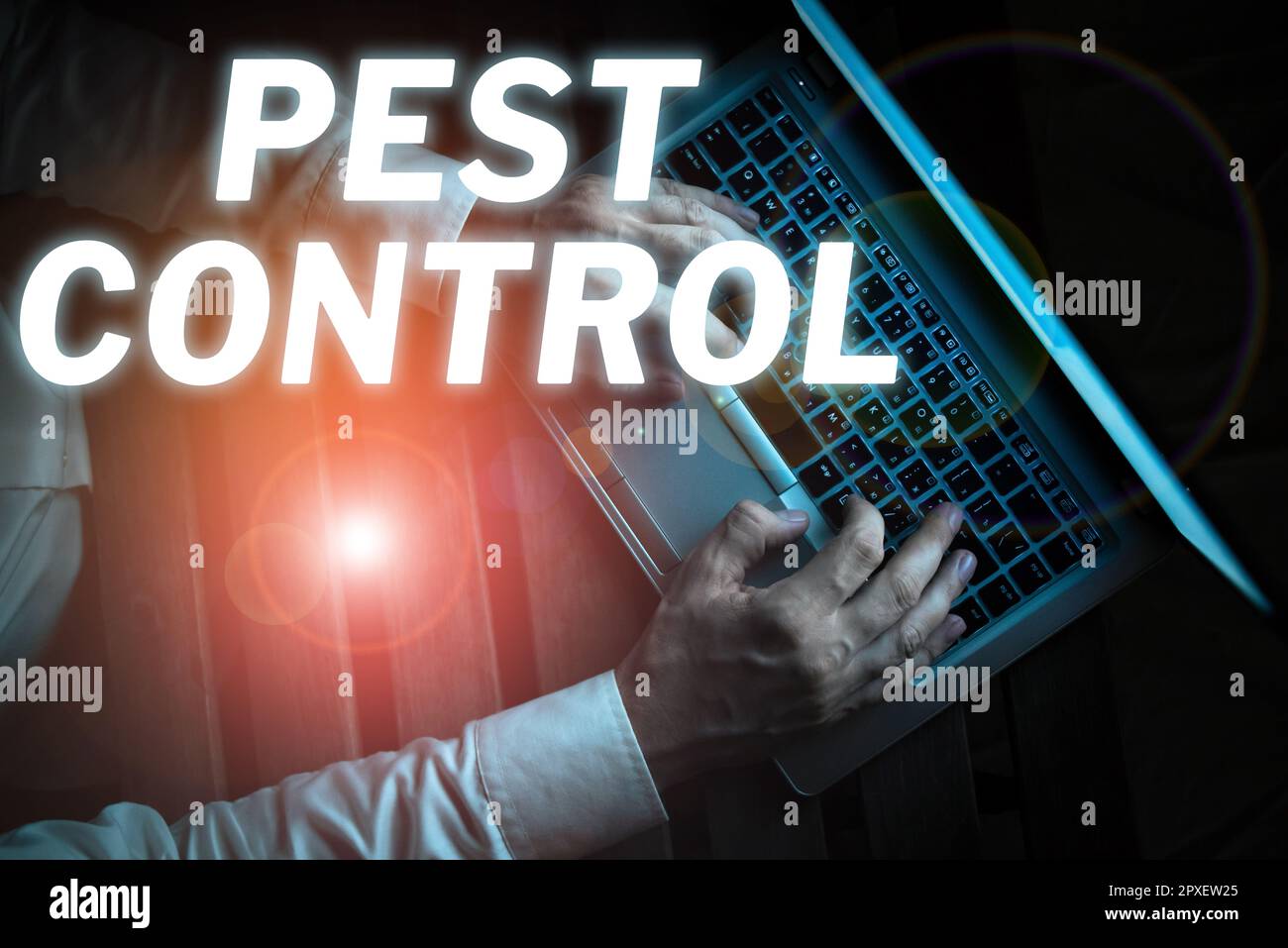 Hand writing sign pest hi-res stock photography and images - Alamy