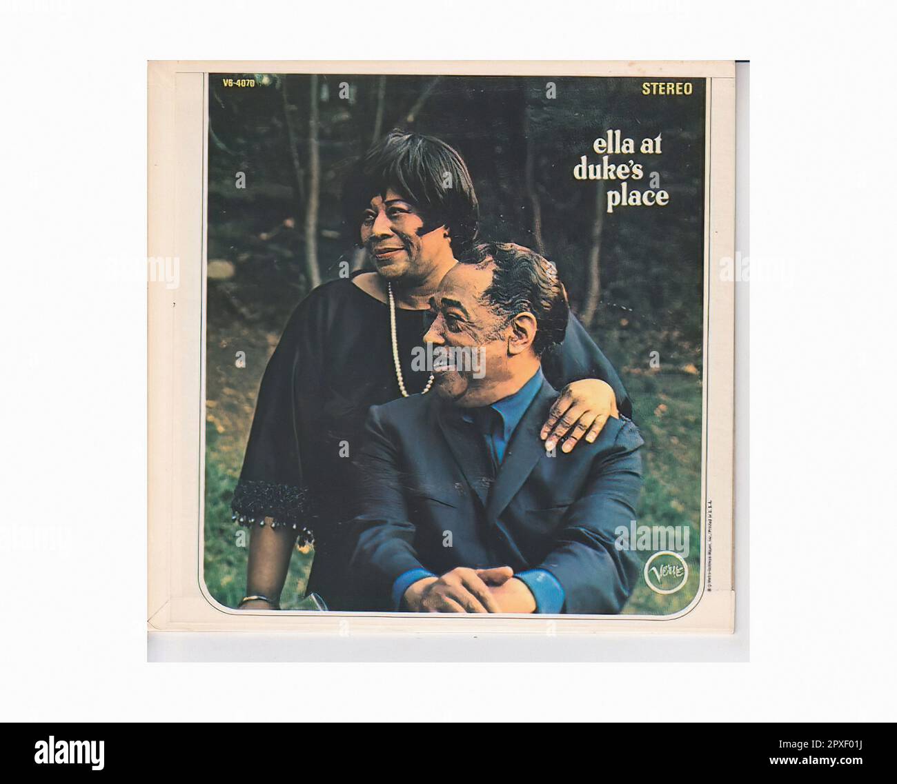 Fitzgerald Ella - 1965 01 A - Vintage 45 R.P.M Music Vinyl Record Stock Photo