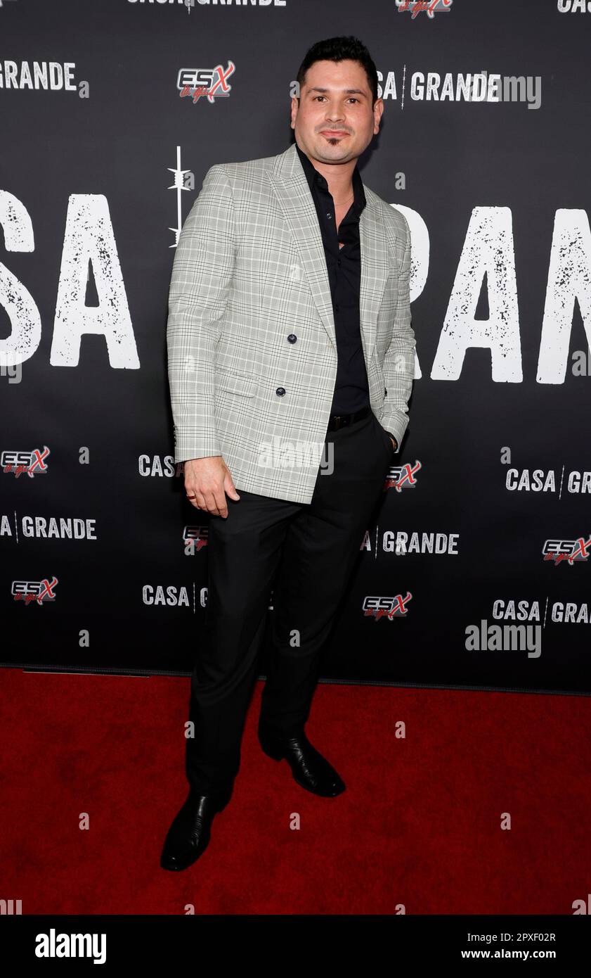 Los Angeles, Ca. 1st May, 2023. J.R. Villarreal at ‘Casa Grande’ TV