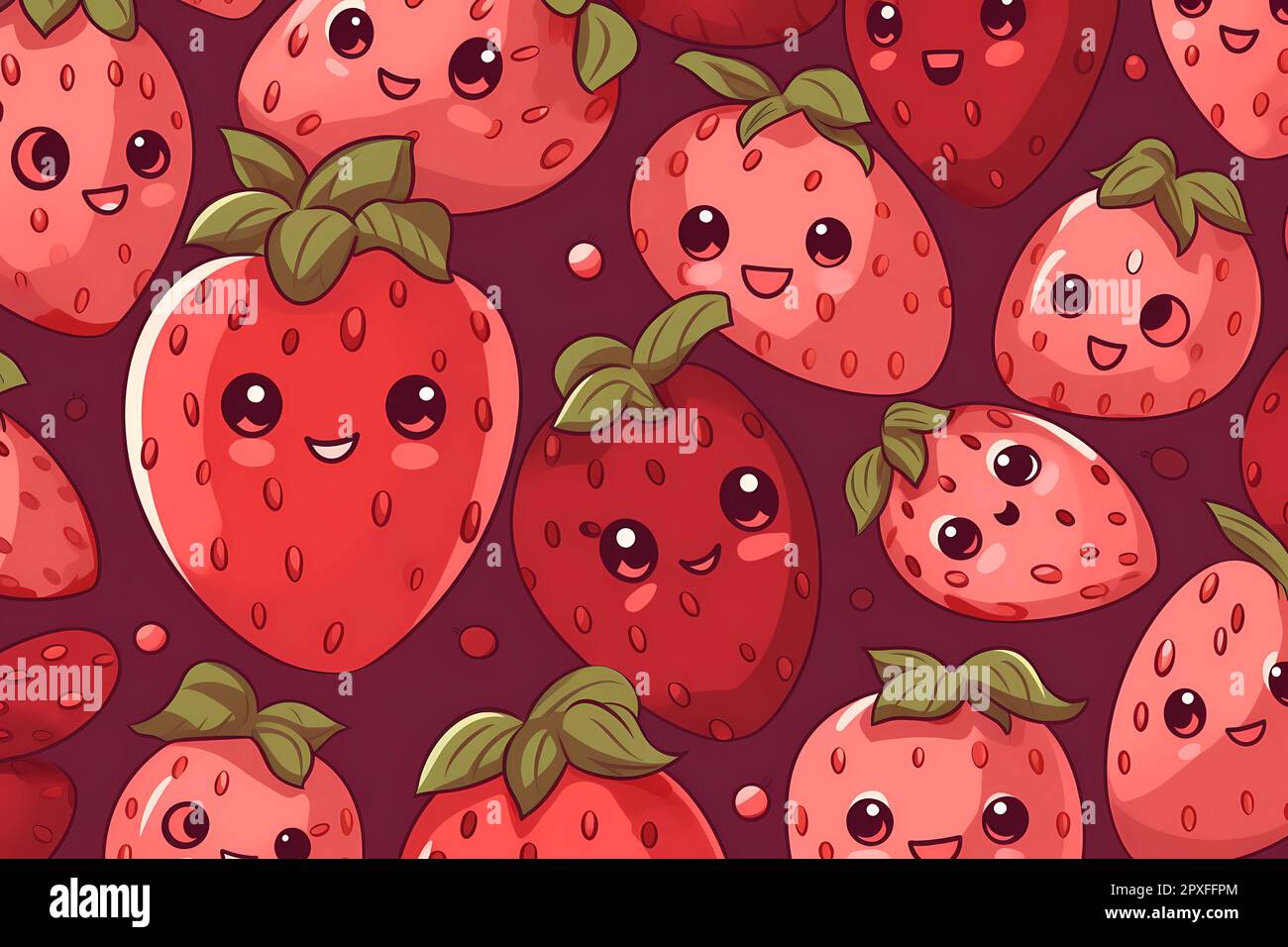 Download Spring Iphone Cute Strawberries Wallpaper  Wallpaperscom