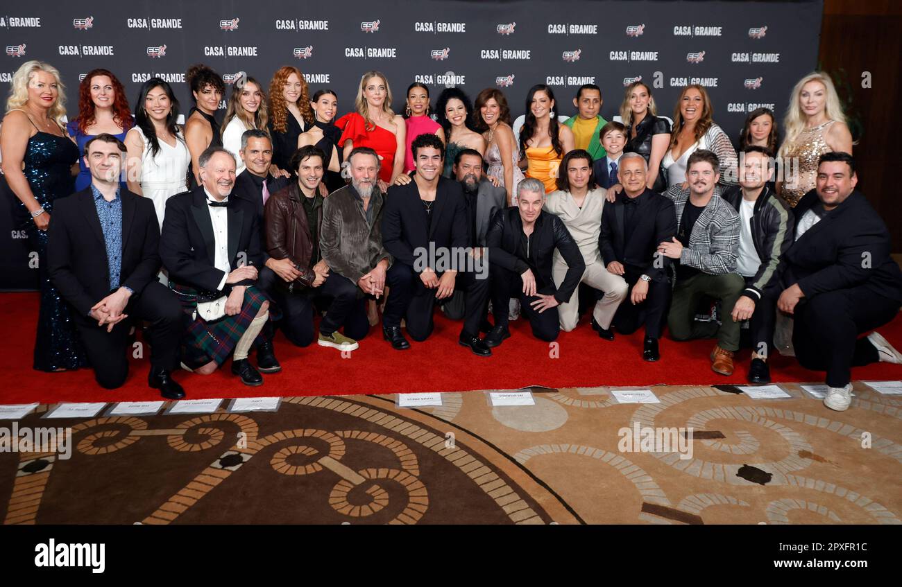 Los Angeles, Ca. 1st May, 2023. Cast at 'Casa Grande' TV Series premiere at Steven J. Ross Theate at Warner Bros. Studio in Los Angeles, California on May 1, 2023. Credit: Faye Sadou/Media Punch/Alamy Live News Stock Photo
