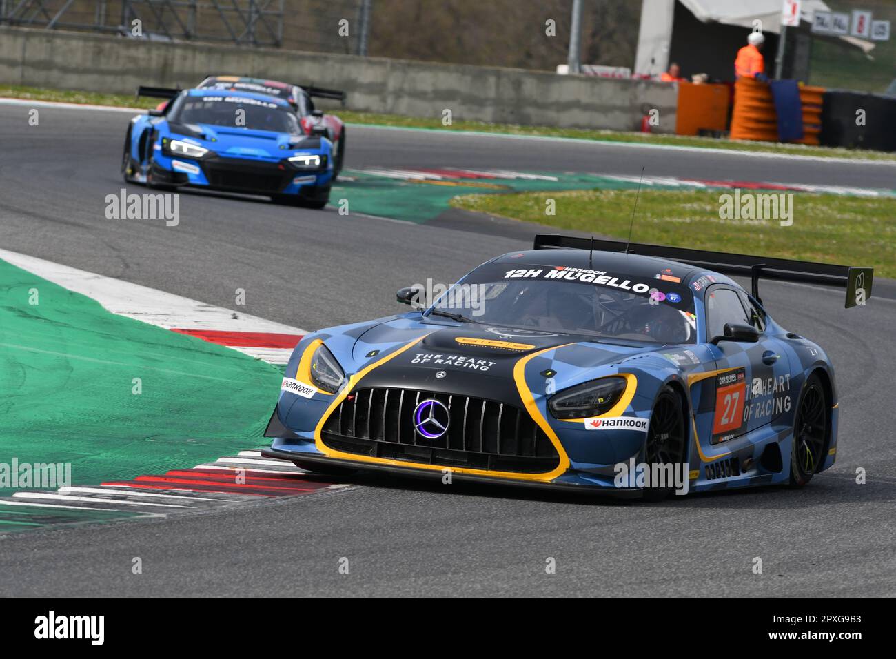 Sps Racing Scarperia, 23 March 2023: Mercedes-AMG GT3 of Team Heart of Racing by ...
