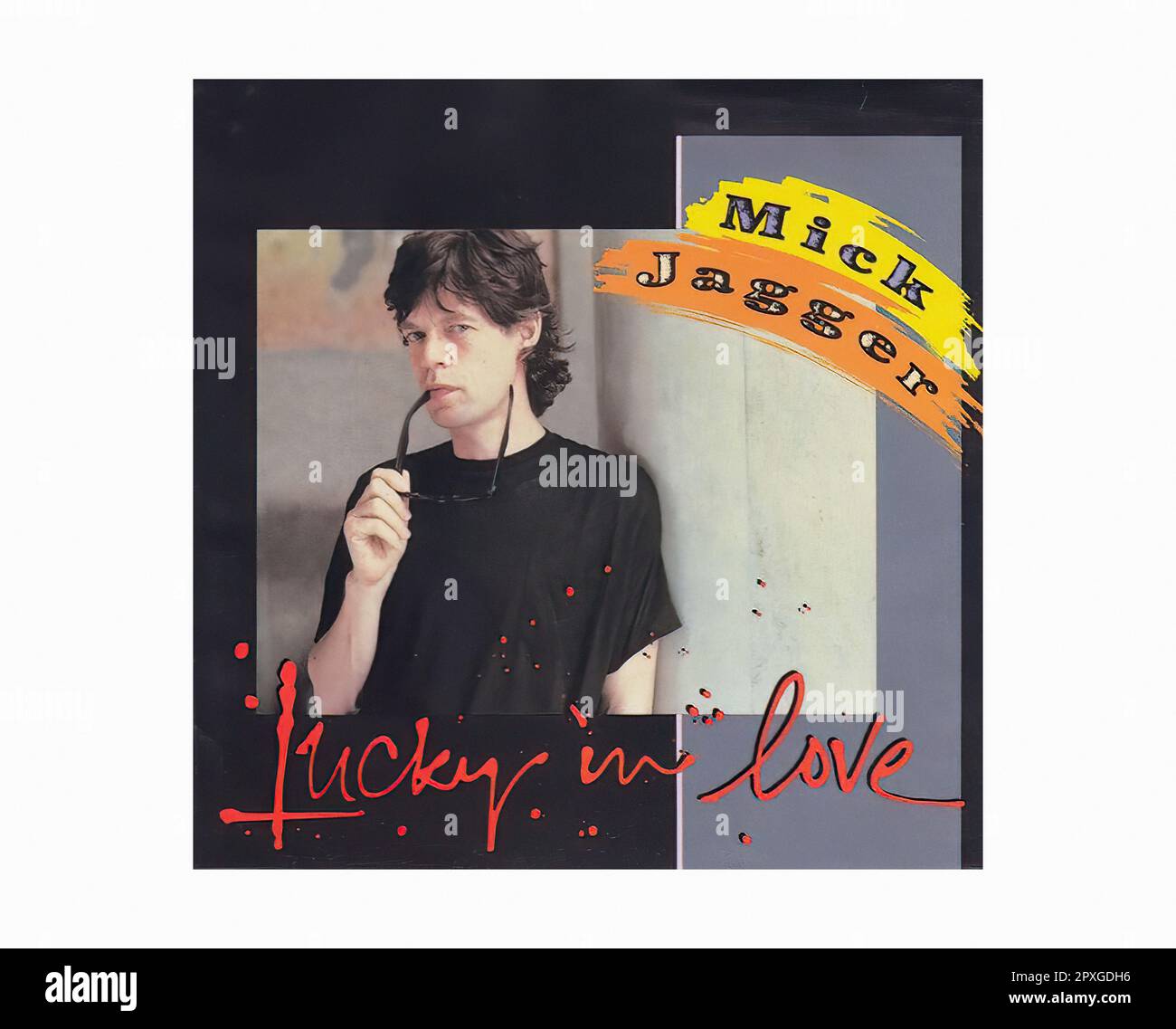 Jagger Mick 1985 04 A Vintage 45 R.P.M Music Vinyl Record Stock