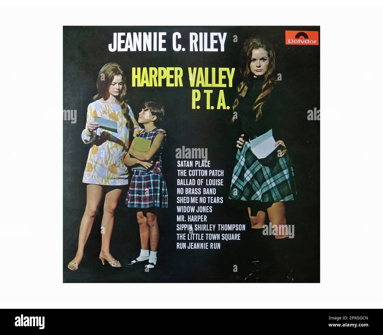 Jeannie C. Riley - Harper Valley P.T.A - Vintage L.P Music Vinyl Record ...