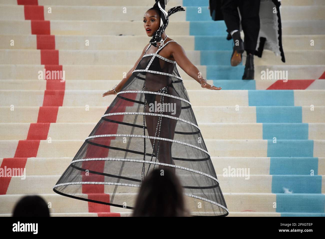 May 1, 2023, G (NEW) Janelle Monae is participating a the MET Gala (fundraising event). May 1