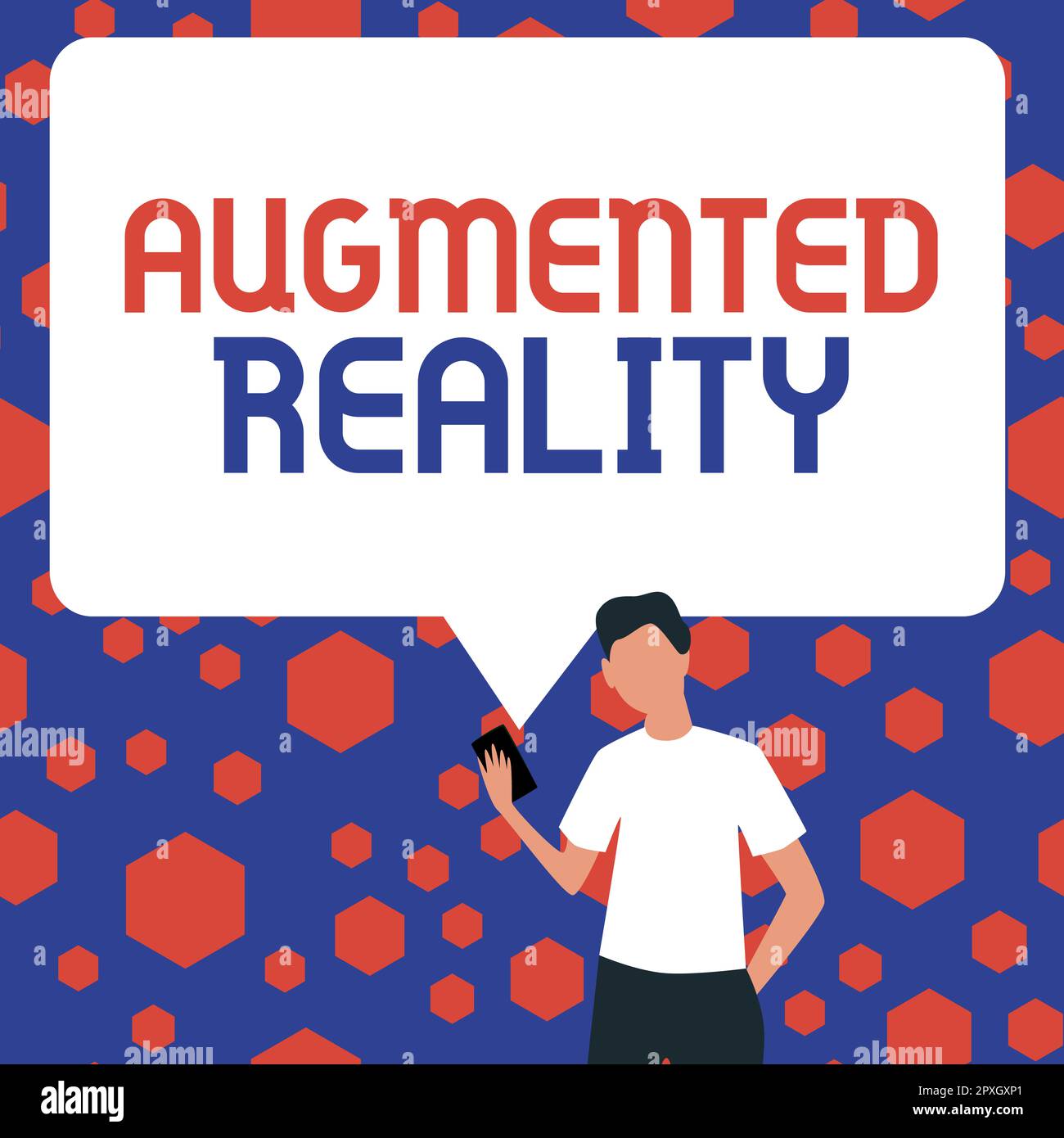 Inspiration showing sign Augmented Reality, Business idea technology that imposes computer image