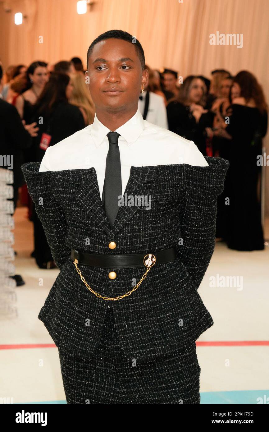 New York, USA. 01st May, 2023. Chi Ossé on the red carpet during The