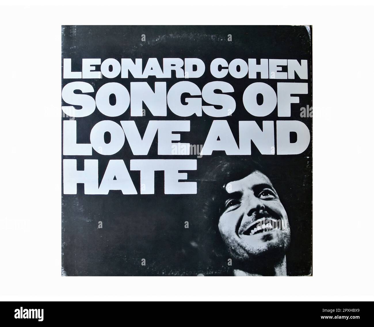 Leonard Cohen - Songs Of Love And Hate - Vintage L.P Music Vinyl Record  Stock Photo - Alamy