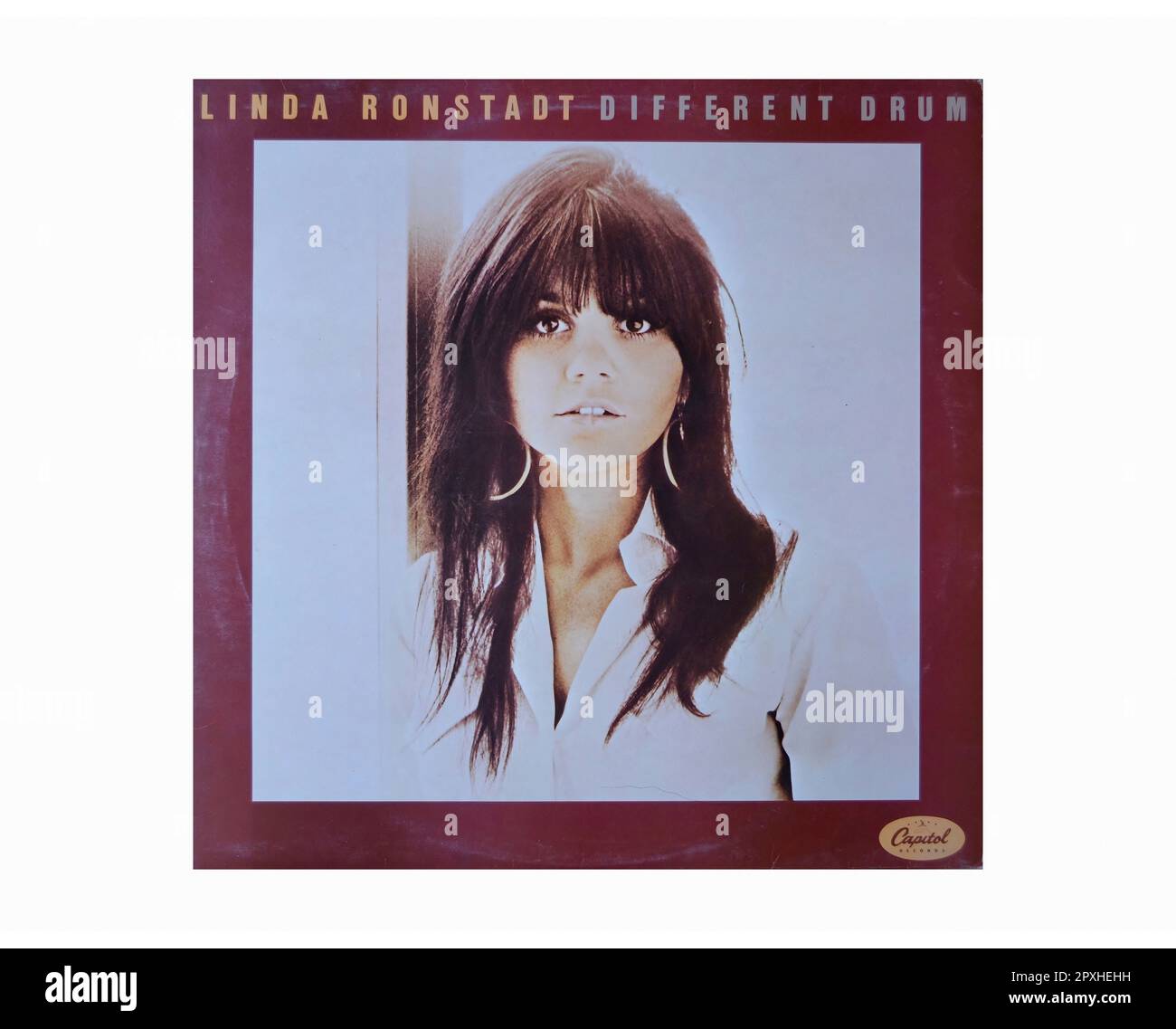 Linda Ronstadt Different Drum Vintage L.P Music Vinyl Record Stock