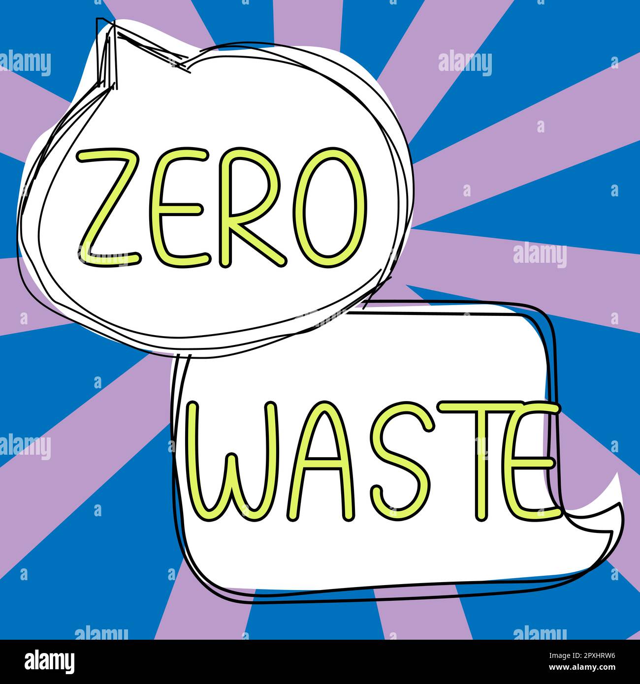 Handwriting text Zero Waste, Business showcase industrial