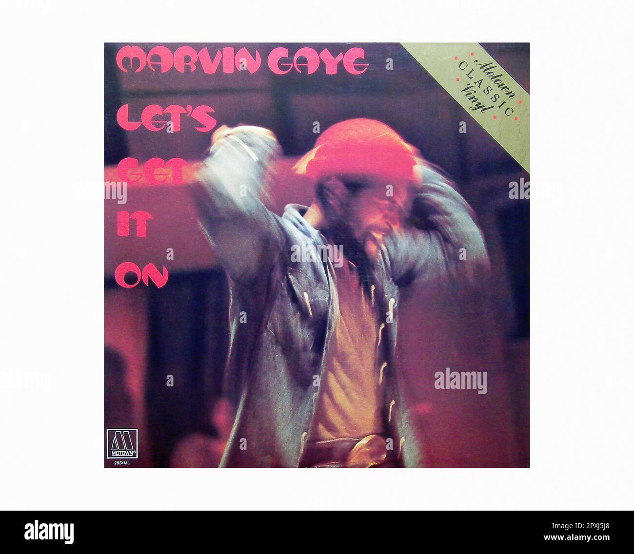 Marvin gaye let's get it on 1973 hi-res stock photography