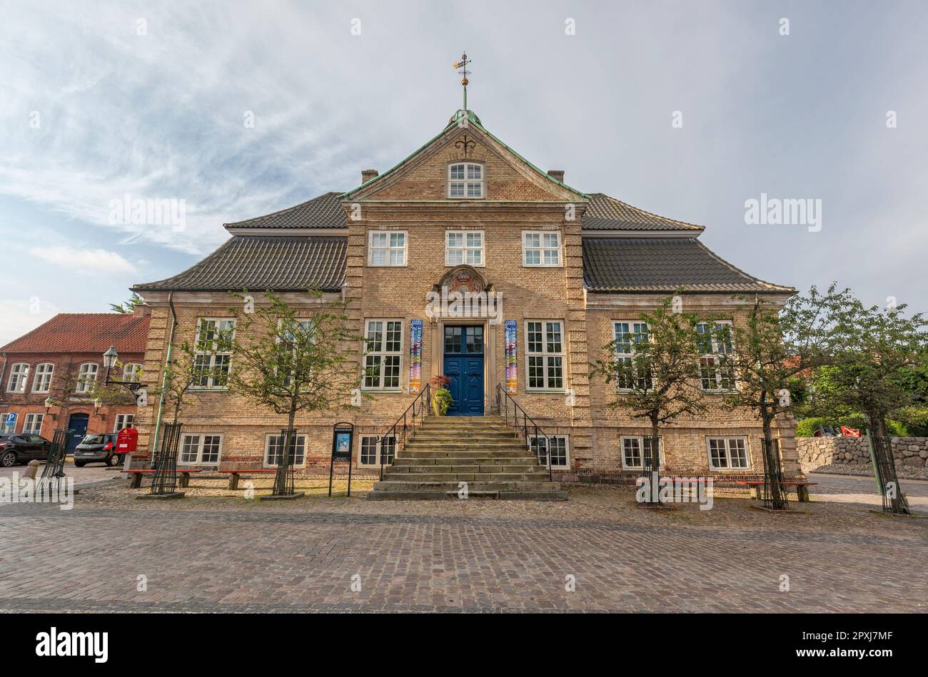 The Skovgaard Museum an art museum in the former town hall from 1728 by Claus Stallknecht in baroque style. Viborg, Denmark. Stock Photo