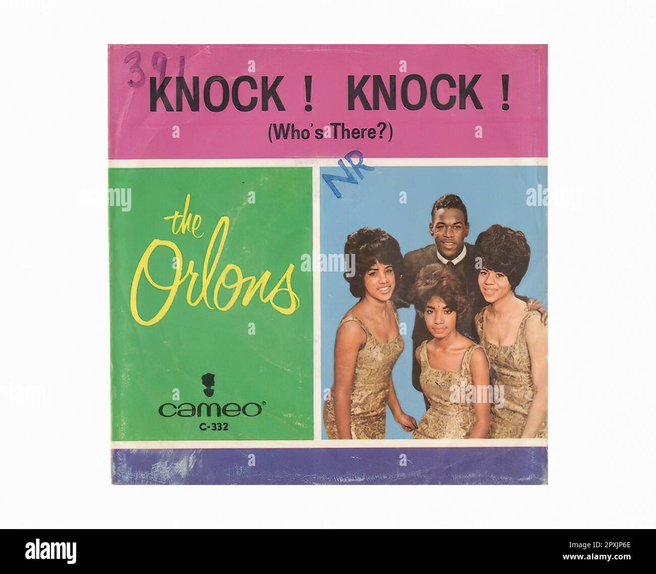 Orlons 1964 08 A Vintage 45 R.P.M Music Vinyl Record Stock Photo