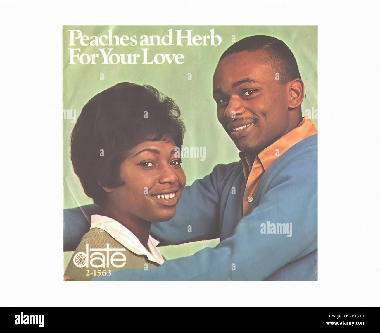 Peaches Herb 1967 - Vintage U.S. Music Vinyl Record Stock Photo