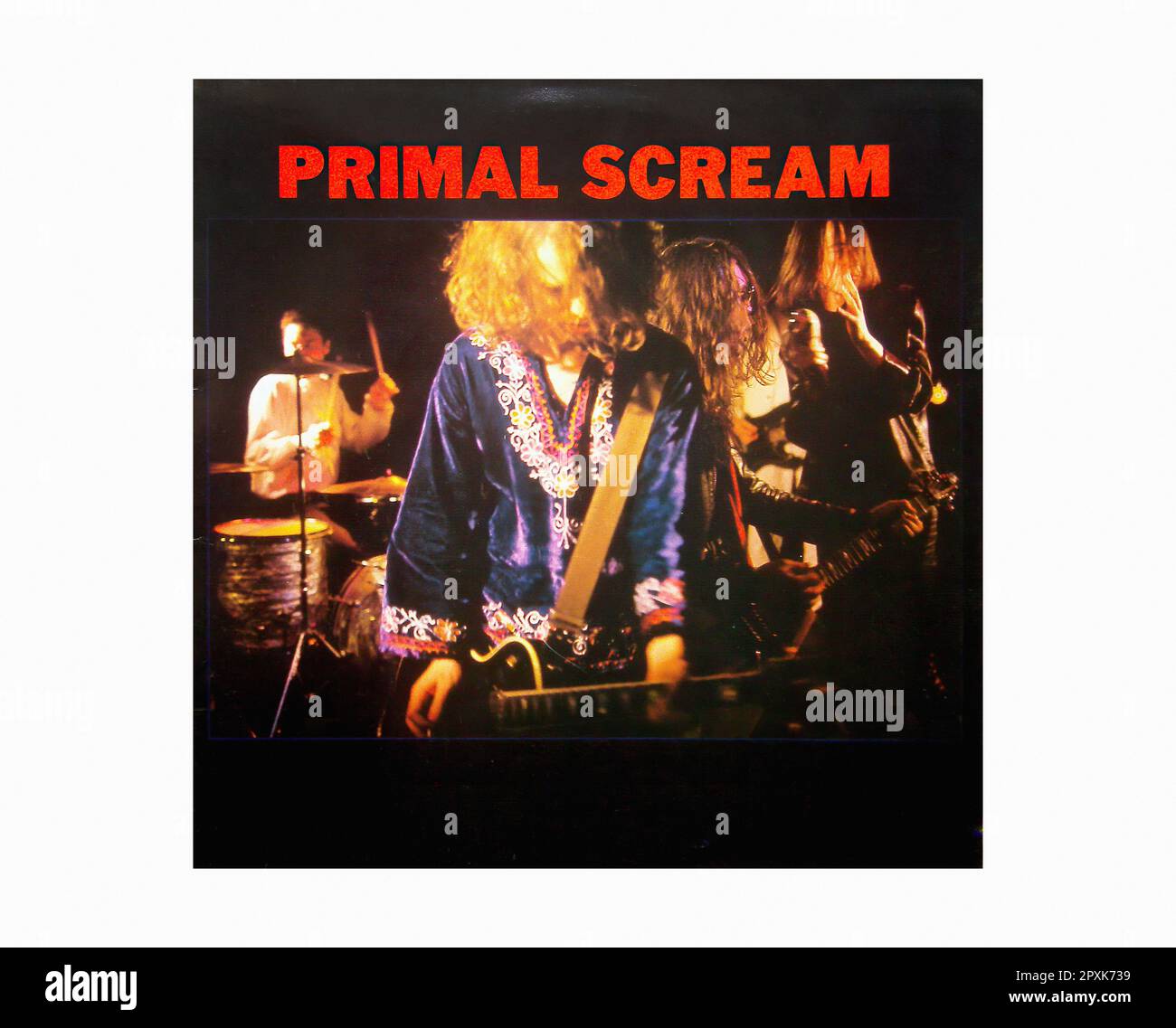 Primal Scream [1989] - Vintage Vinyl Record Sleeve Stock Photo