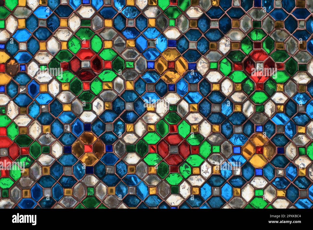 Abstract background images made of beautiful mosaic glass. Suitable for