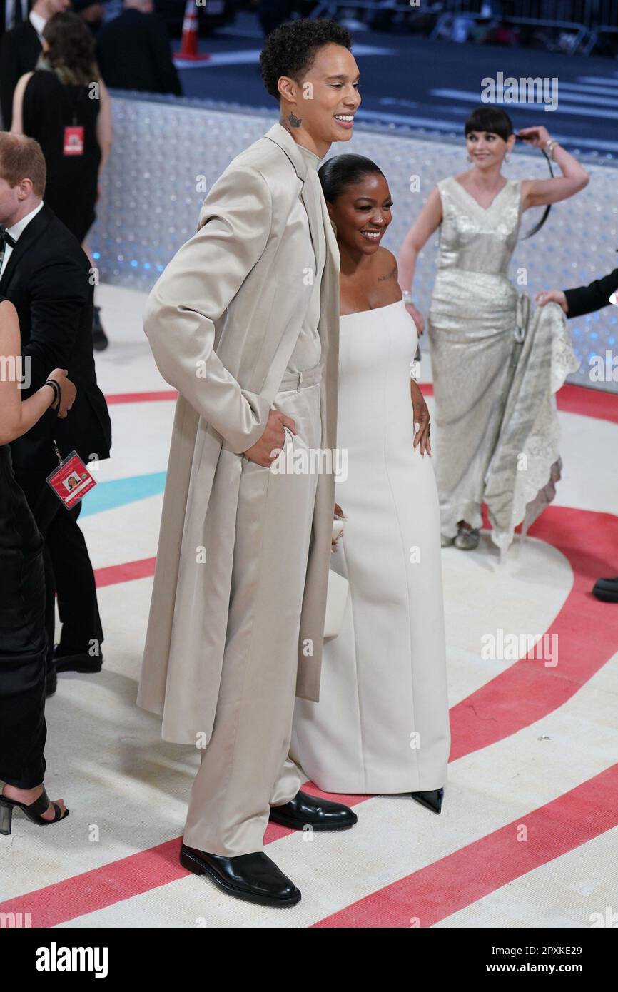New York, NY, USA. 1st May, 2023. Brittney Griner, Cherelle Griner at