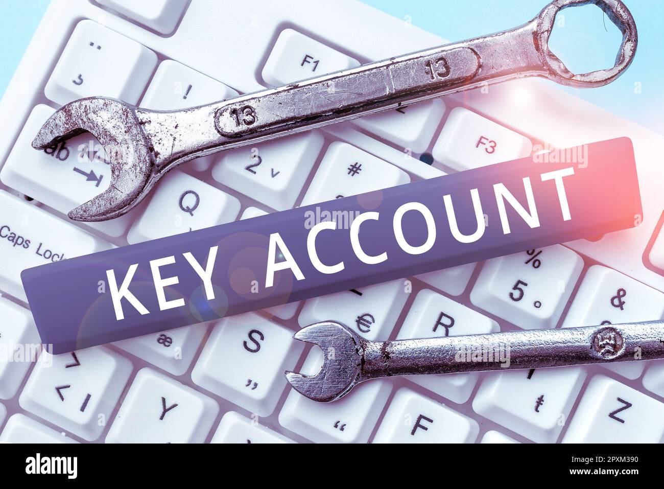 Hand writing sign Key Account, Business idea individual approach of ...