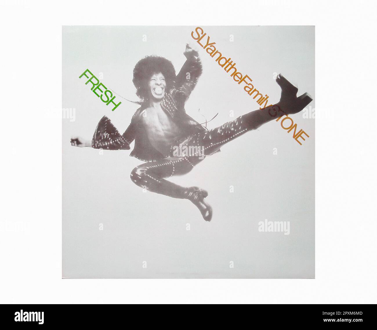 Sly & The Family Stone - Fresh [1973] - Vintage Vinyl Record Sleeve Stock Photo