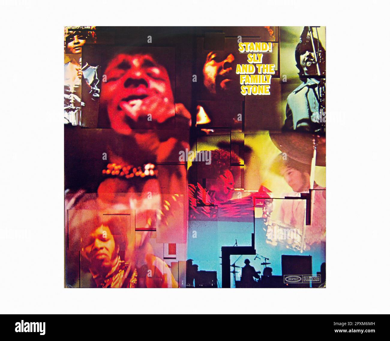 Sly & The Family Stone - Stand! [1969] - Vintage Vinyl Record Sleeve Stock Photo