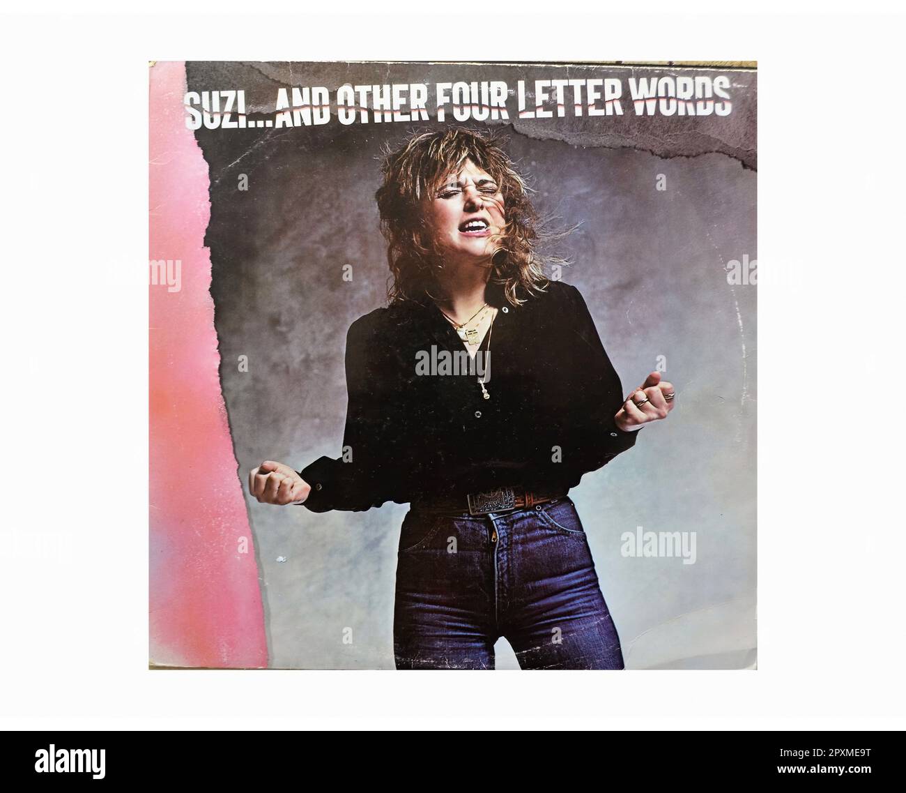 Suzi Quatro - Suzi.....And Other Four Letter Words - Vintage L.P Music  Vinyl Record Stock Photo - Alamy