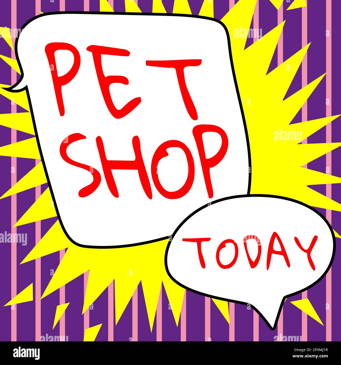 Sign displaying Pet Shop, Business concept Retail business that sells
